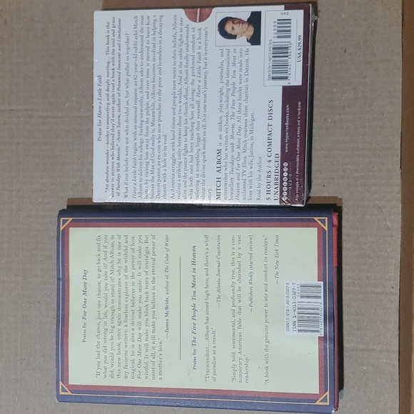 2/$8 📚 Mitch Albom For One More Day set - Picture 2 of 13